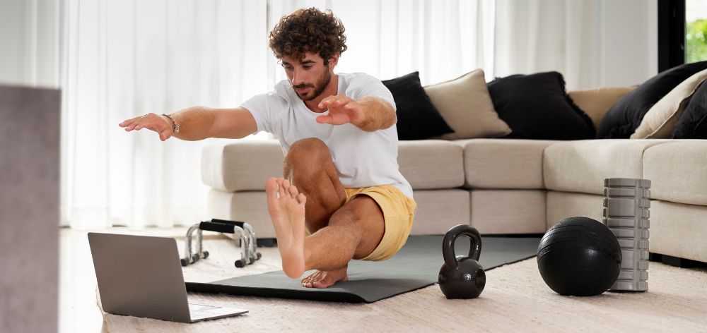 Ejercicios de fuerza que puedes hacer en casa